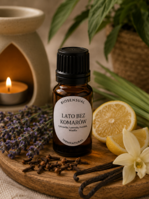 Naturalny olejek eteryczny Kompozycja Lato bez komarów 10ml