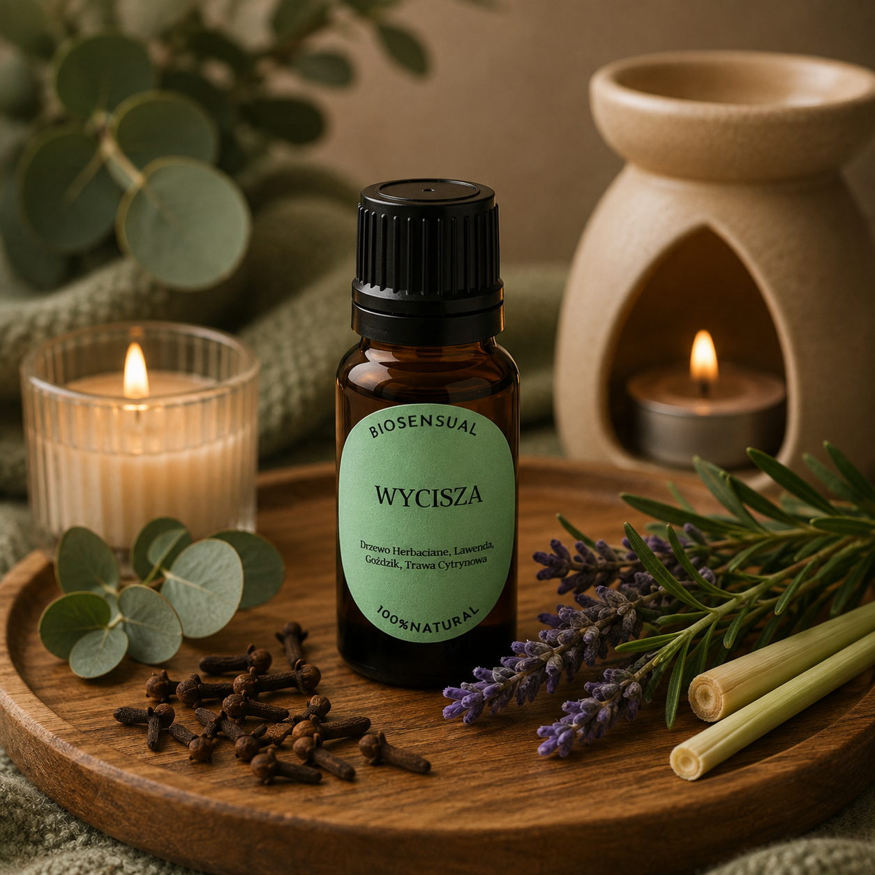 Naturalny olejek eteryczny Kompozycja Wycisza 10ml