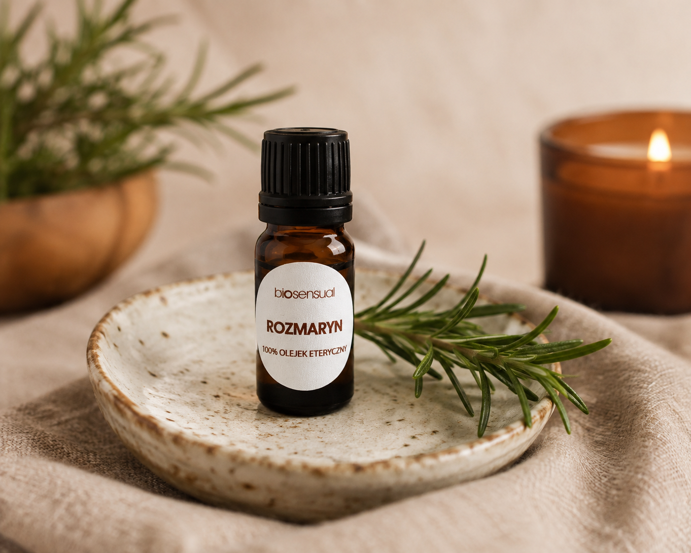 Naturalny olejek eteryczny Rozmaryn 10ml