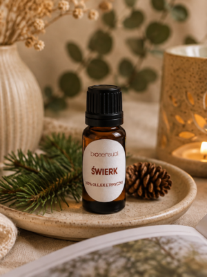 Naturalny olejek eteryczny Świerk 10ml