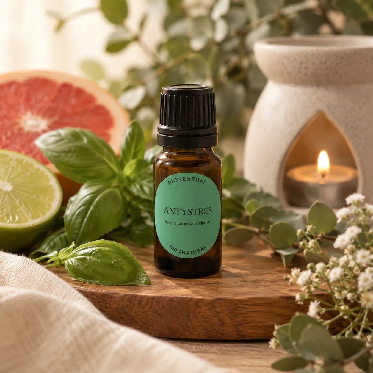 ANTYSTRES – kompozycja naturalnych olejków eterycznych 10ml