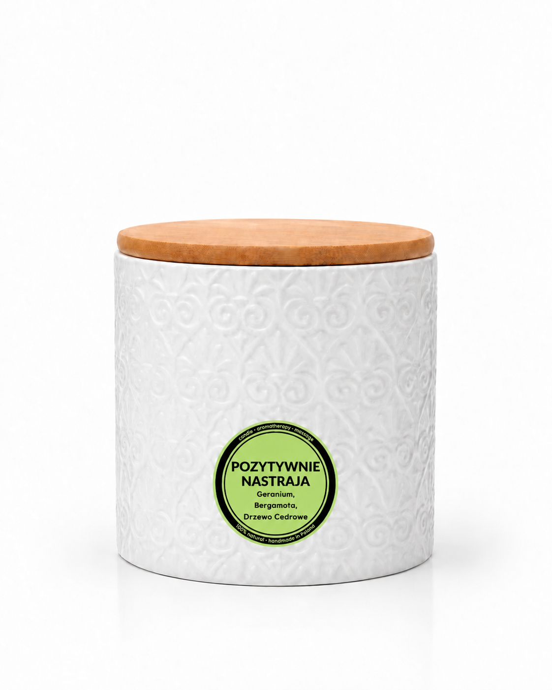 POZYTYWNIE NASTRAJA – naturalna świeca do aromaterapii i masażu - obrazek 2
