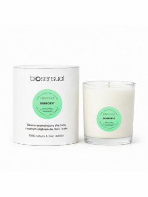 DOBROBYT – świeca do aromaterapii i masażu
