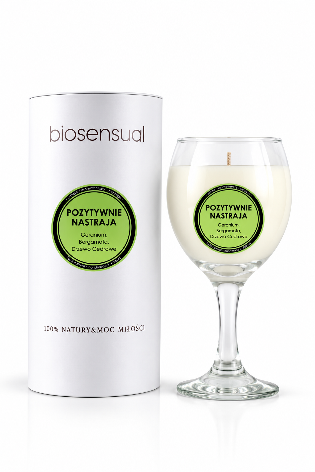 POZYTYWNIE NASTRAJA – naturalna świeca do aromaterapii i masażu - obrazek 3
