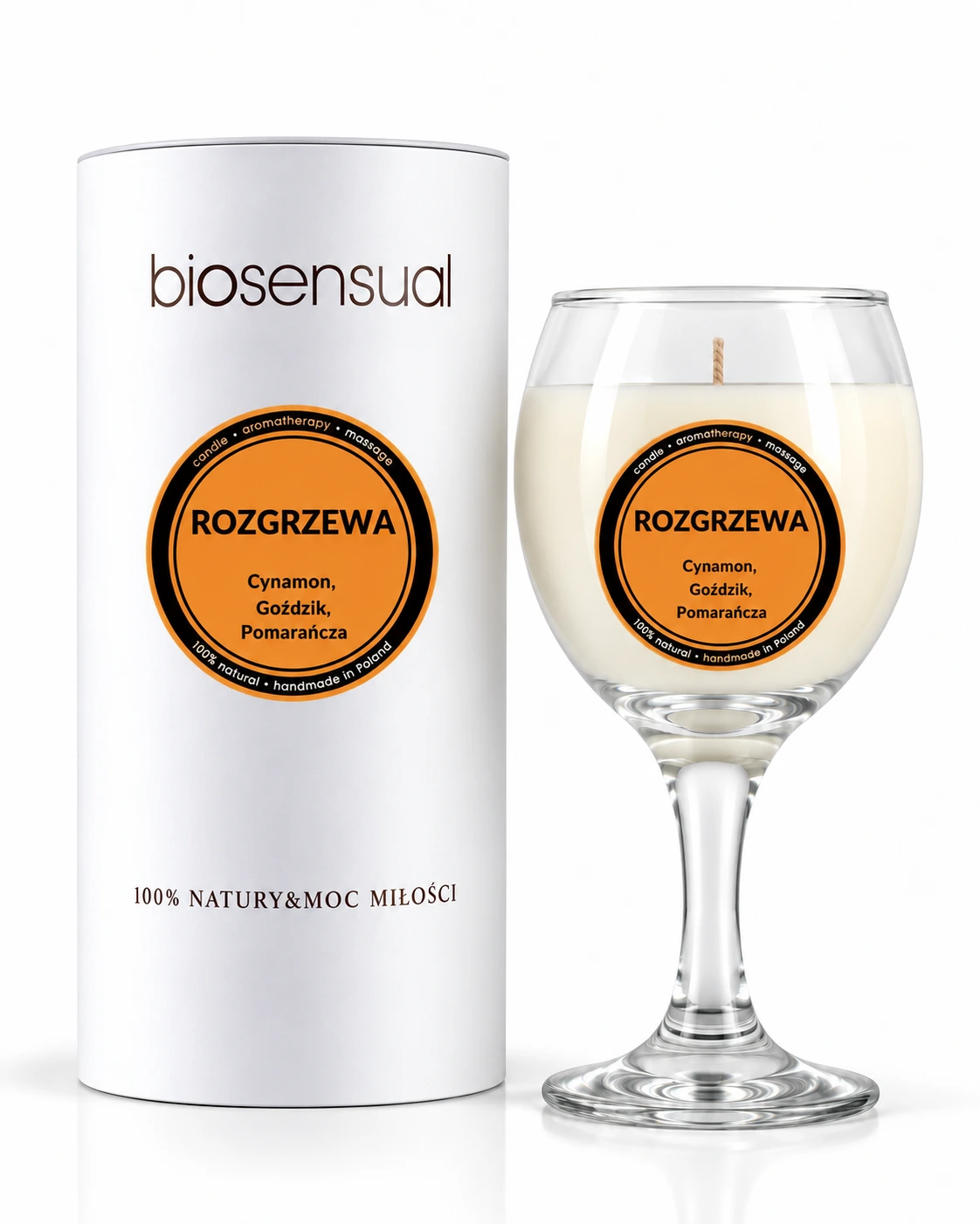ROZGRZEWA – świeca do aromaterapii i masażu - obrazek 3