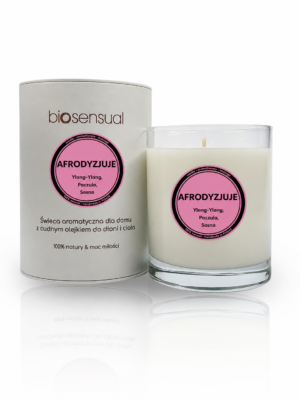 AFRODYZJUJE – świeca do aromaterapii i masażu