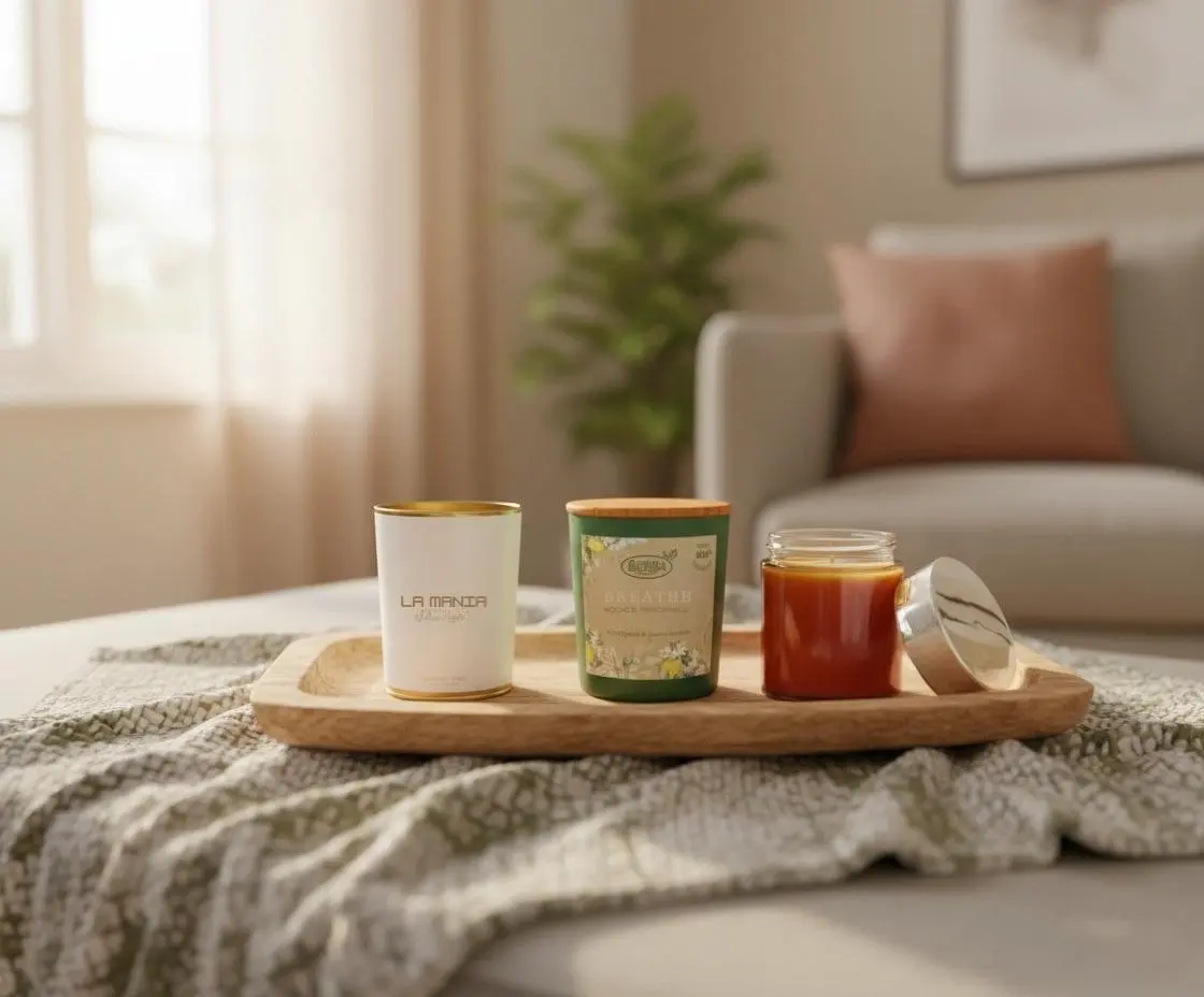 Świeca z Twoim logo