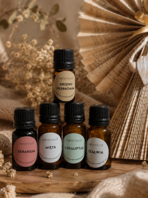 Aromaterapia dla Zdrowia – zestaw 5 naturalnych olejków eterycznych