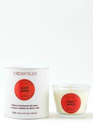Projekt bez nazwy (38) naturalna świeca do masażu imbir grejpfrut Święty Spokój Biosensual