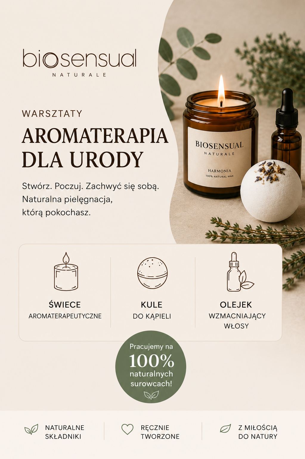 Warsztaty "Aromaterapia dla urody" 20.06.2026r
